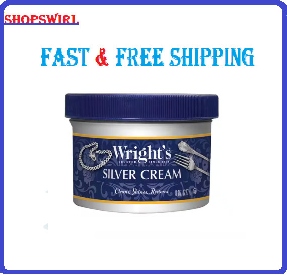 Wright’s Silver Cleaner and Polish Cream 8 Ounce