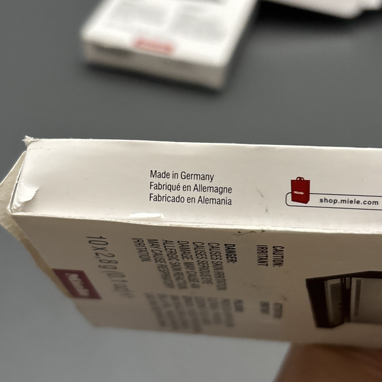 MIELE Coffee Machine Cleaning Tablets 2 Packs 20 Tabs Total – New W/Damaged Box