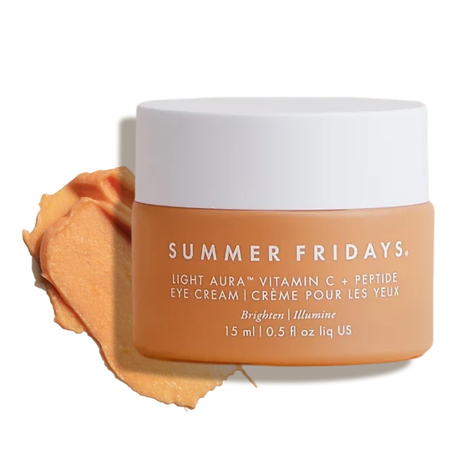 Summer Fridays Light Aura Vitamin C + Peptide Eye Cream – Brightening Eye Crea