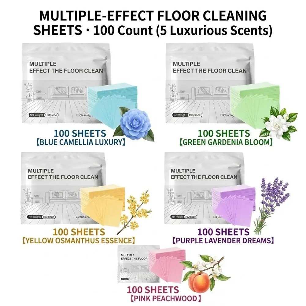 100pcs Multi-surface Floor Cleaning Tablets,Multiple Effect the floors Clean USA