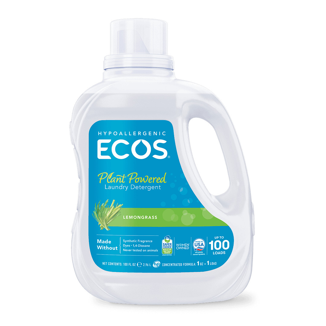 Eco’s Laundry Lemongrass 100 oz (Pack of 4)