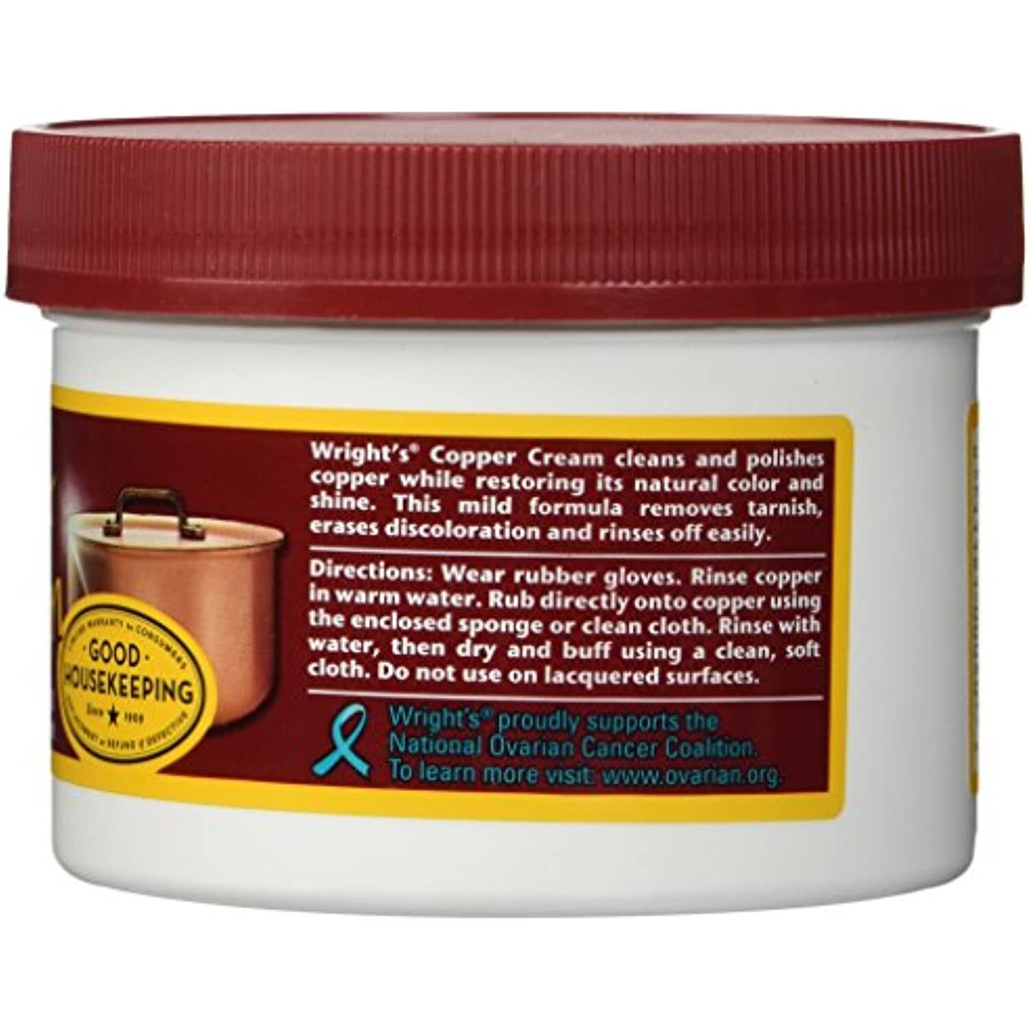 Wright’s Mild Scent Copper Cleaner 8 oz Cream (Case of 6)