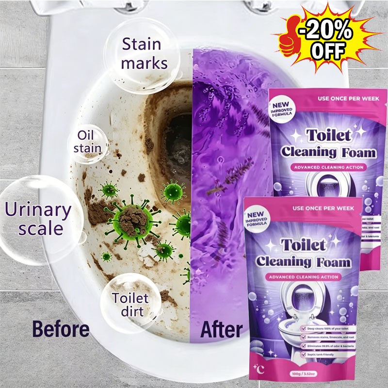 2026 Splash Foam Toilet Bowl Stains Cleaner 100g Remove Odor Stains Fresh