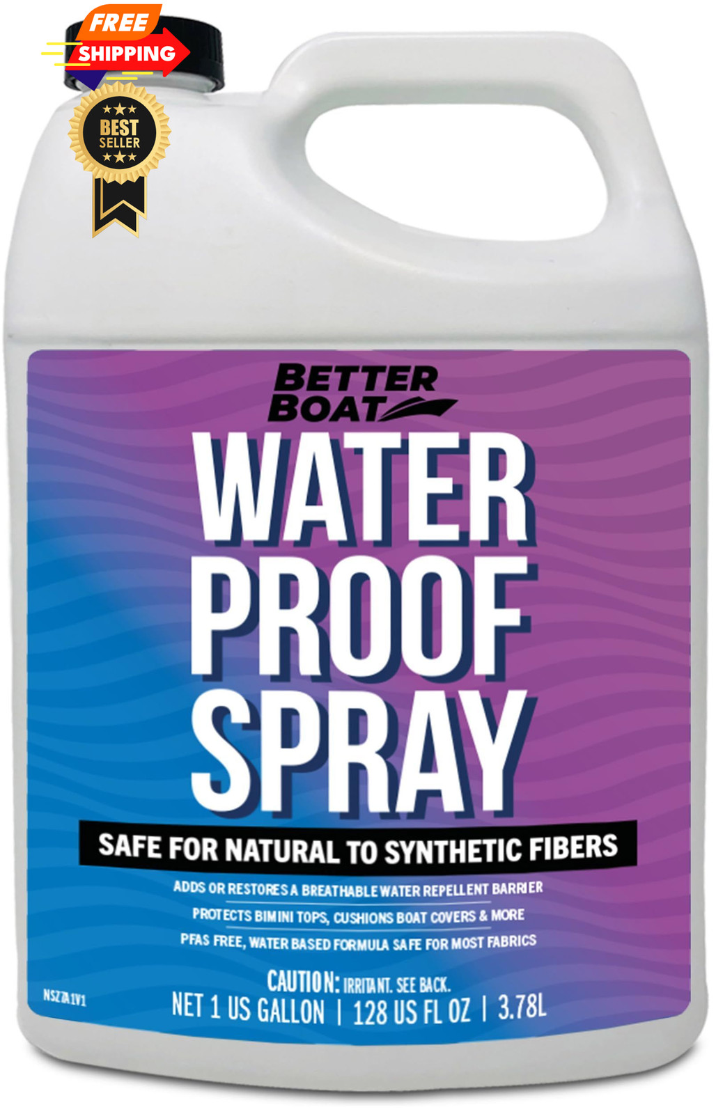 Better Boat Waterproofing Spray for Fabric 1 128 Fl Oz (Pack of 1), White