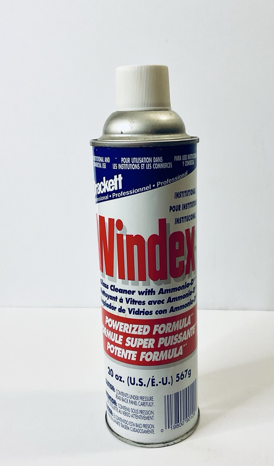 WINDEX GLASS CLEANER W/ AMMONIA-D 20 OZ DRACKETT PROFESSIONAL SC JOHNSON 1994