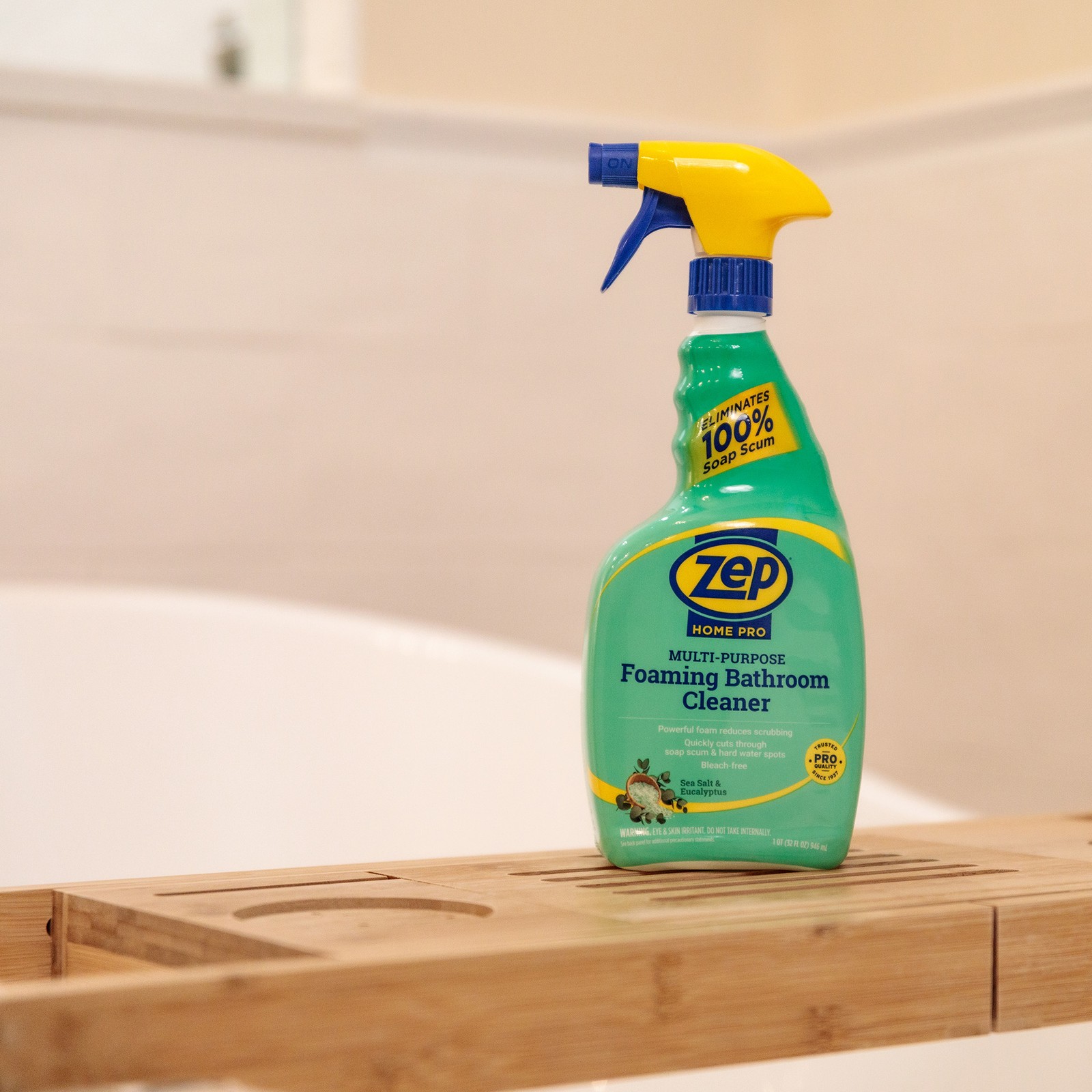 Zep Home Pro Multi-Purpose Foaming Bathroom Cleaner – 32 oz (Case of 6) – R53106