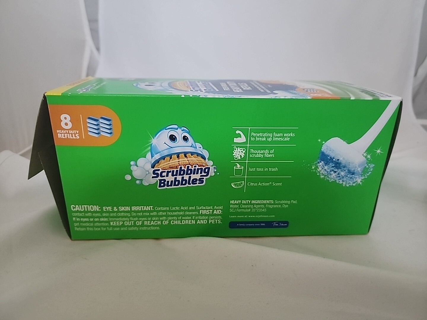 Scrubbing Bubbles MAX Refills Fresh Brush 8 Toilet Cleaning Pad Refills