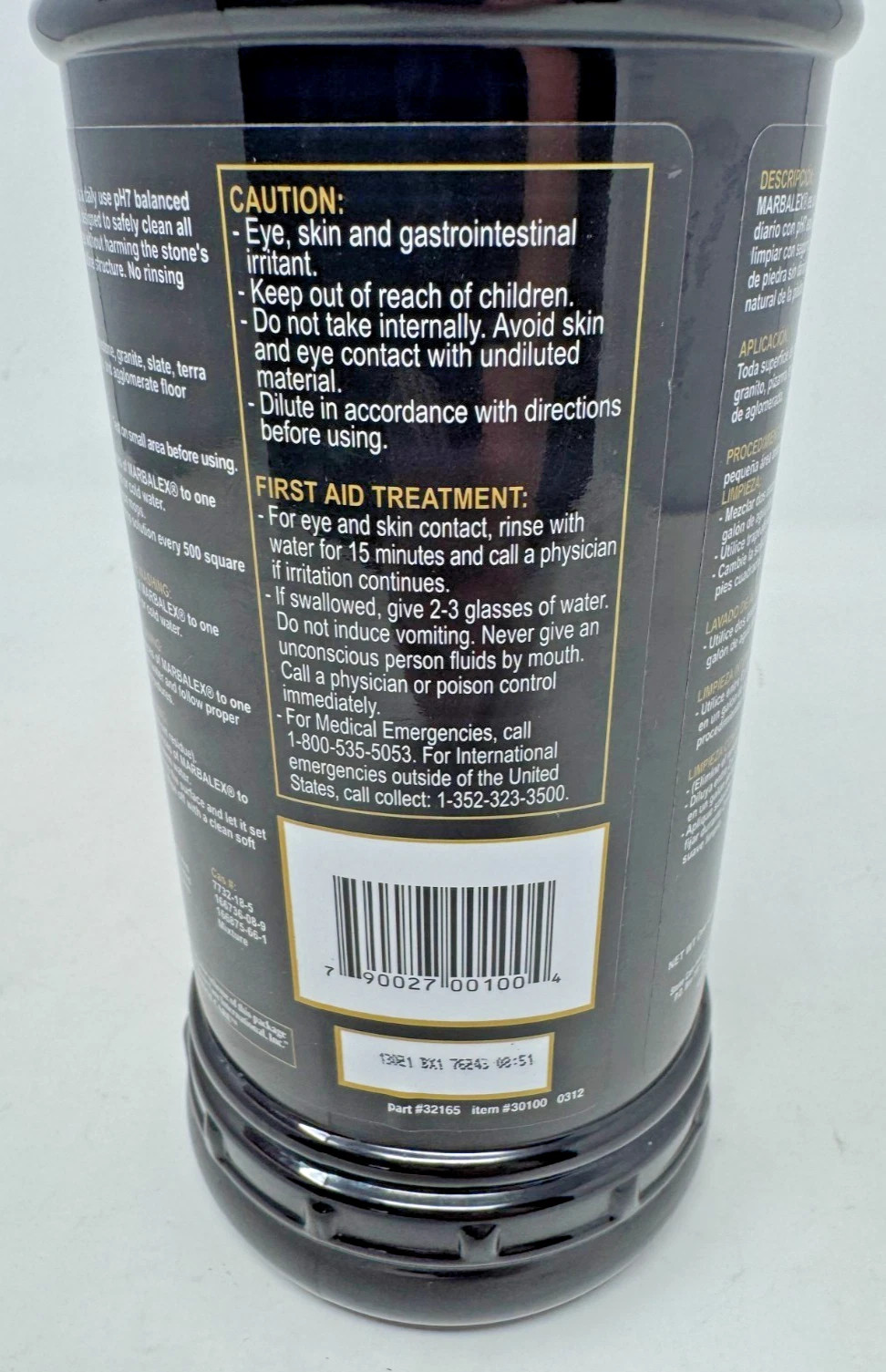 Marbalex 32oz SCI Stone Care International Floor Cleaner Marble Granite New