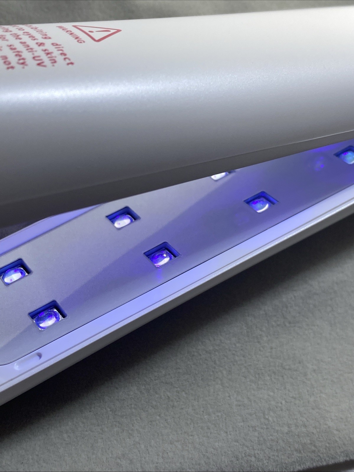 UVC LED Handheld Sterilizer for Travel & Hotel 59S White High Quality W Charger
