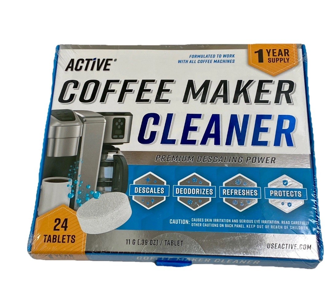 Appliance Cleaning Bundle: ACTIVE Washing Machine & Coffee Maker Cleaner Tablets