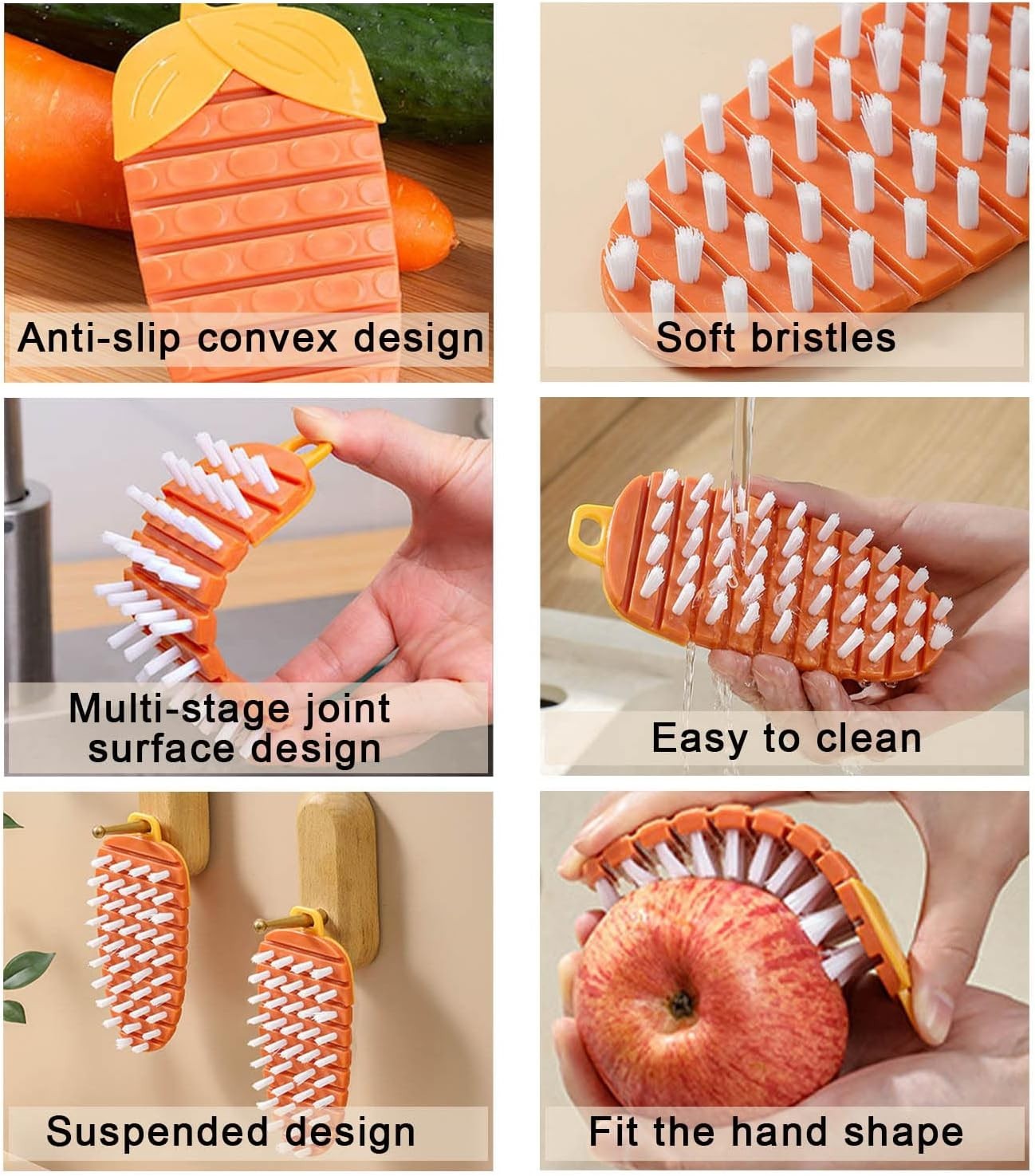 2PCS Egg Brush,Egg Cleaner, Egg Washer for Fresh Eggs,Egg Scrubber Farm Fresh Eg