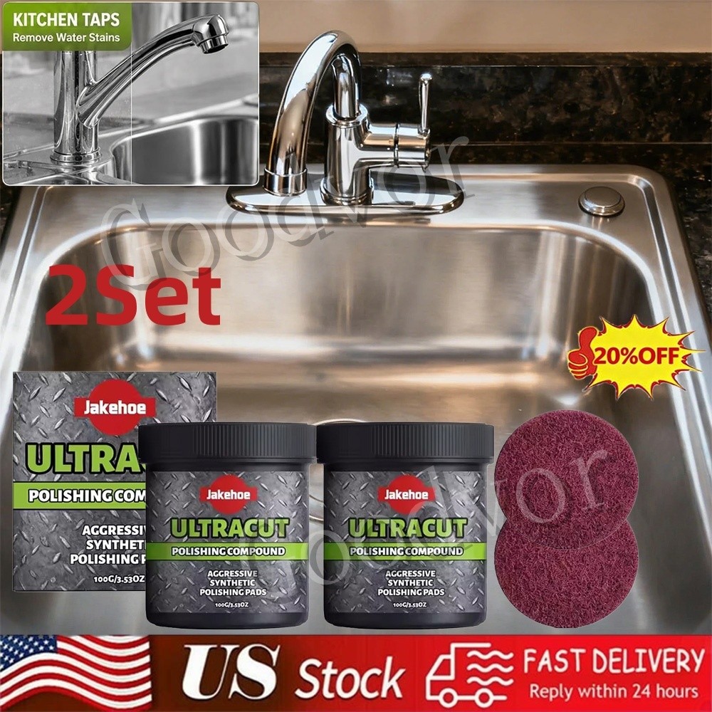 2X Surface Restoration Polish With Pad， 2026 New Polishing Compound 100G 20% OFF