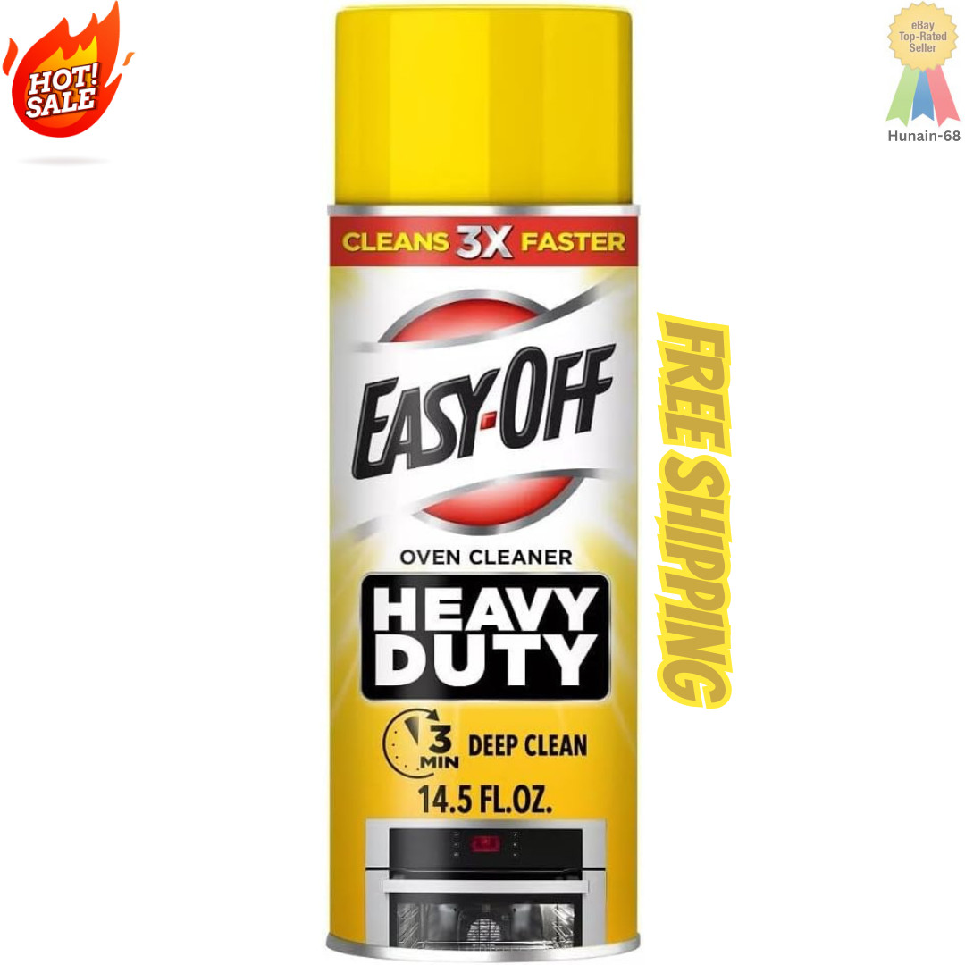 Easy-Off Heavy Duty Oven Cleaner, Regular Scent 14.5 oz Can