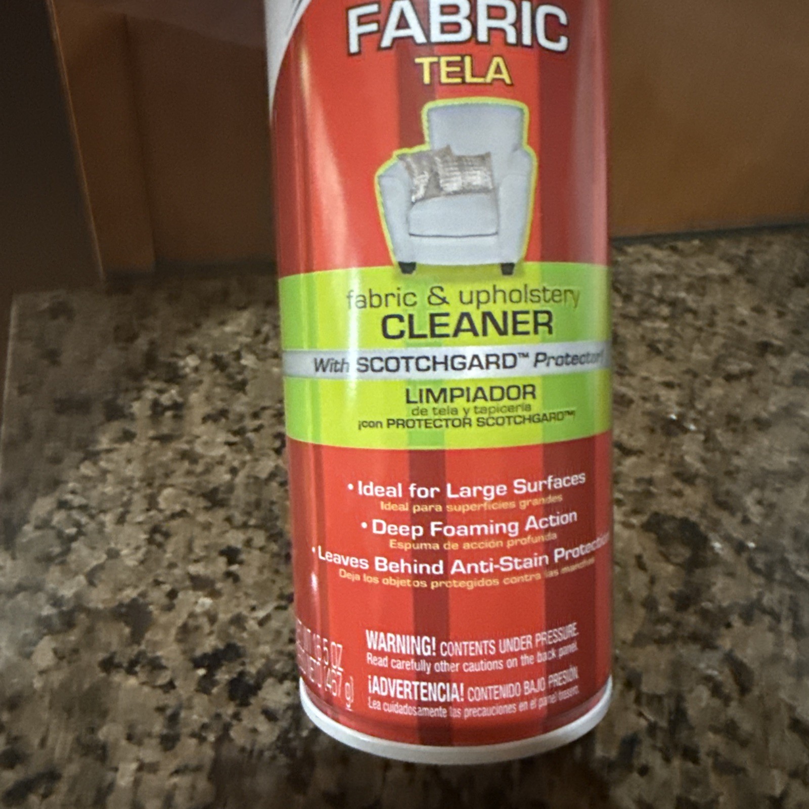 Scotchgard 3M Fabric And Upholstery Cleaner 16.5 Ounce NEW