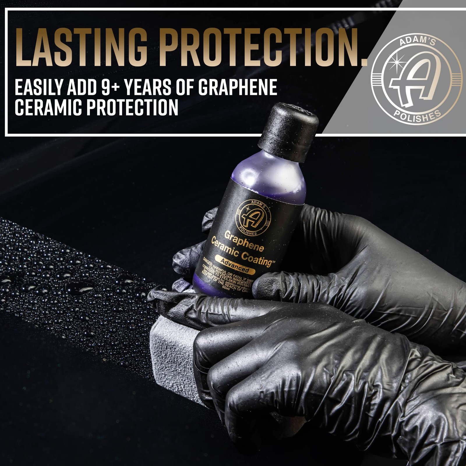 Adam’s Advanced Graphene Ceramic Coating (Standard Kit) – 10H Graphene Coatin…