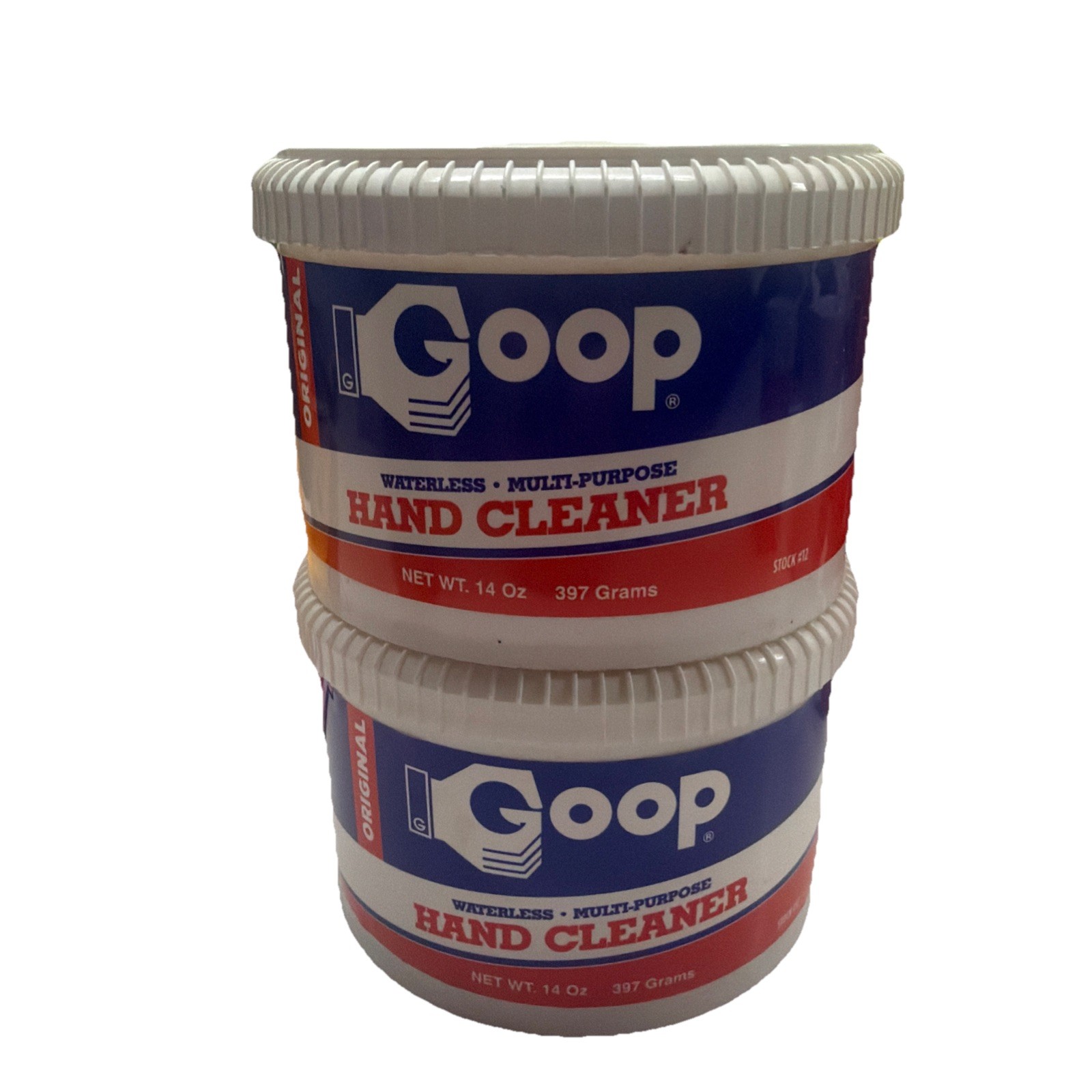Original Goop Multi-Purpose Hand Cleaner – Waterless Cleaner 14 Oz – 2 Pack!