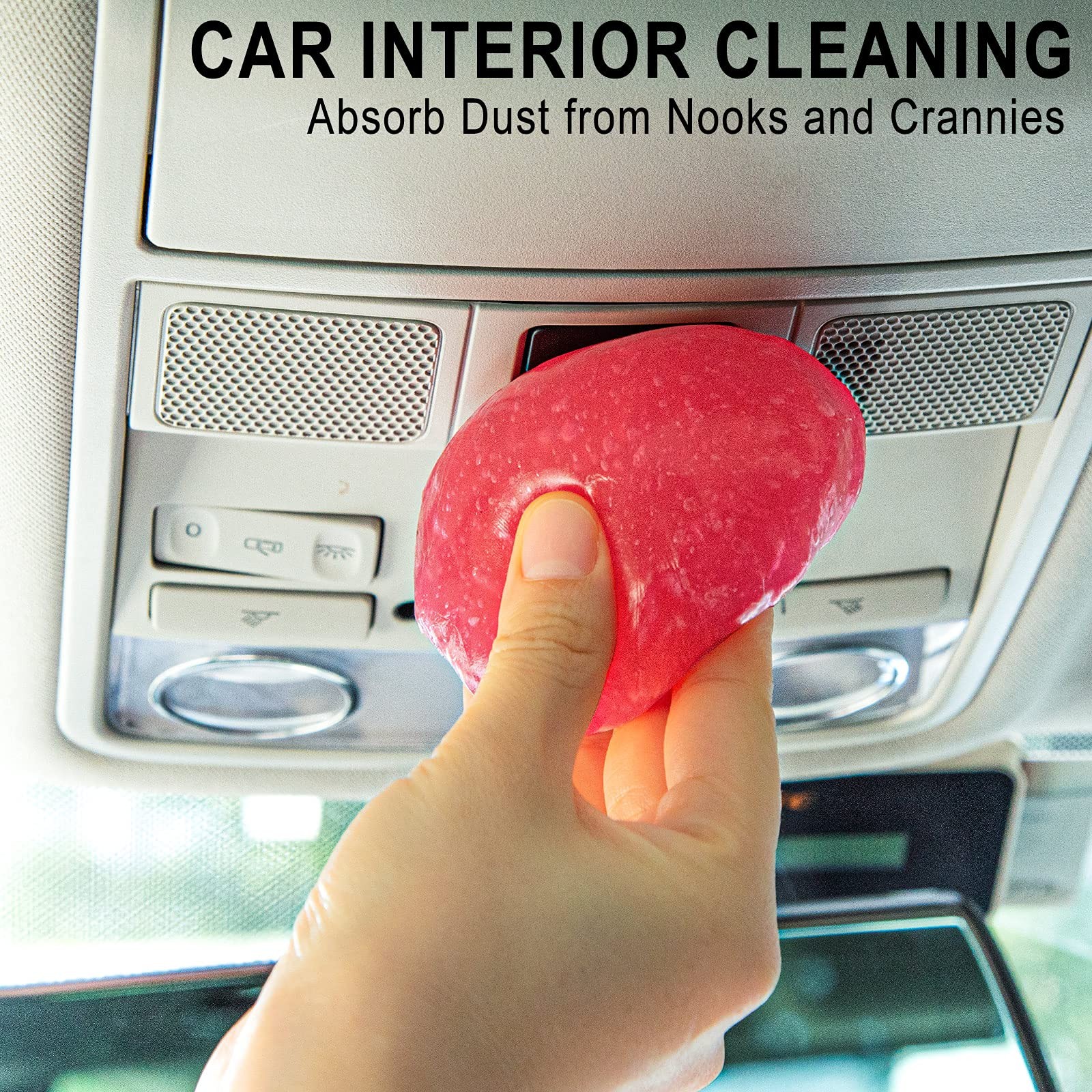 TICARVE 2Pack Cleaning Gel Car Putty Car Clean Putty Gel Auto Tools Car Interior