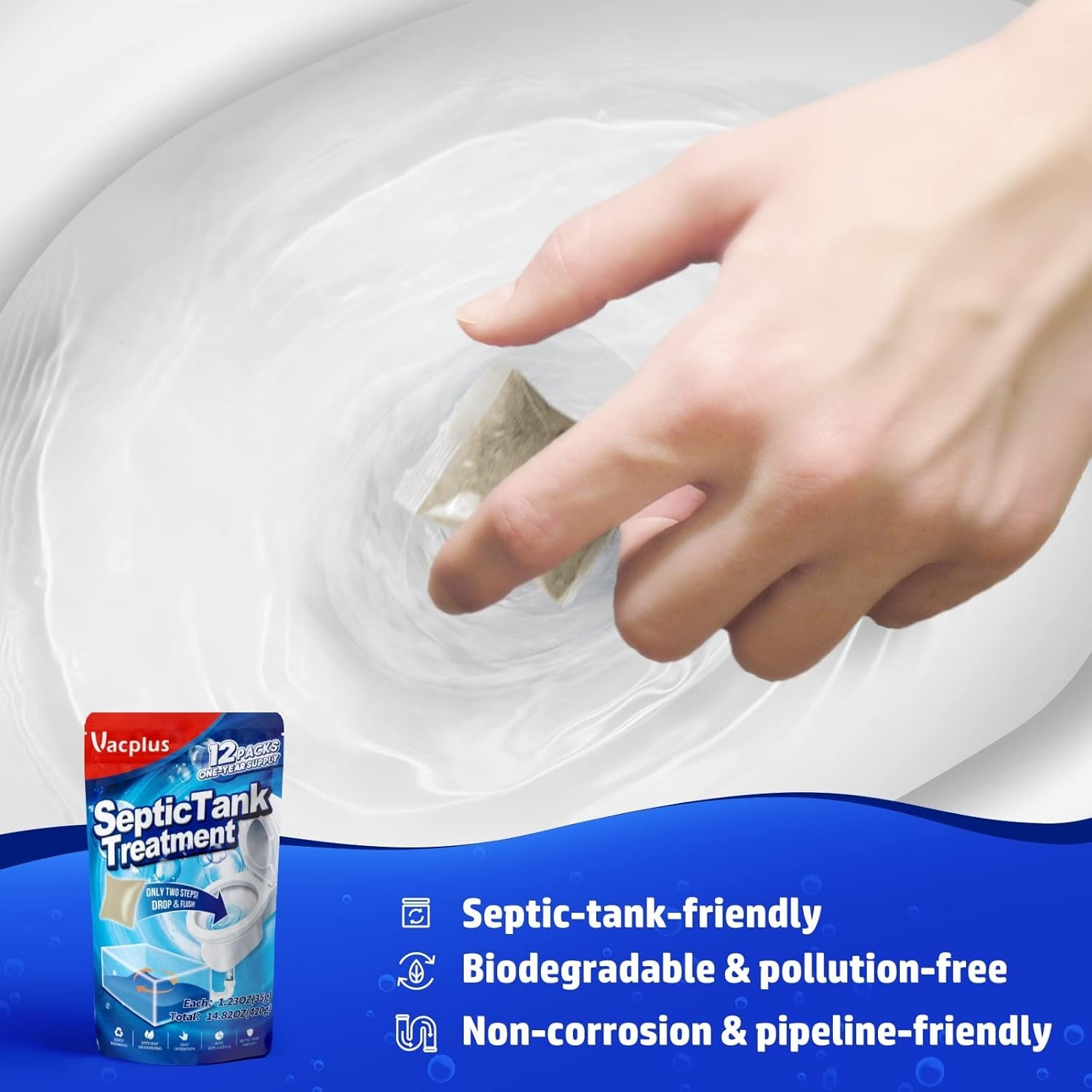 12 Powerful Septic Tank Treatments – Easy Dissolvable, Biodegradable Enzymes