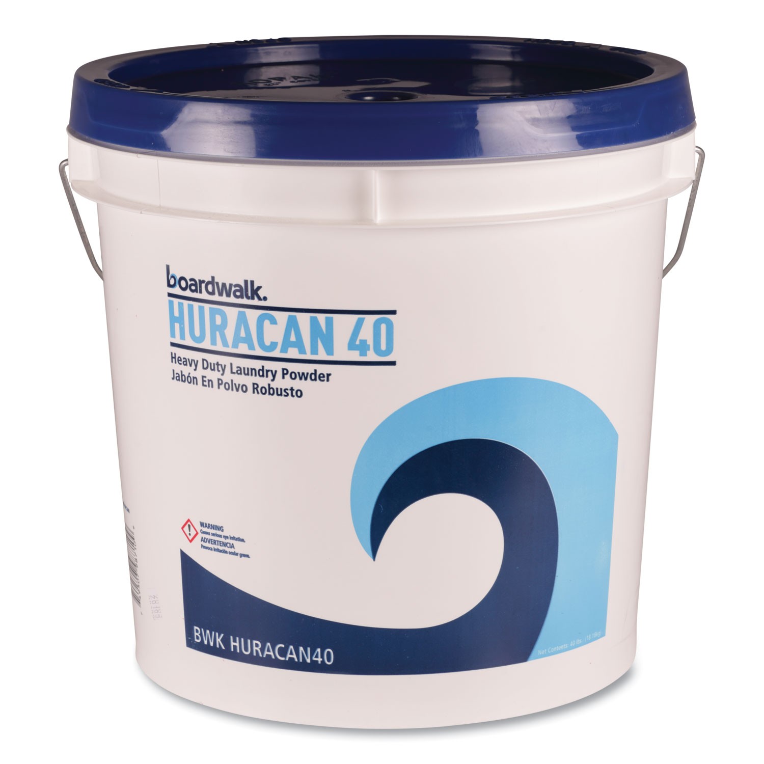 Boardwalk? Low Suds Industrial Powder Laundry Detergent, Fresh Lemon Scent, 40lb