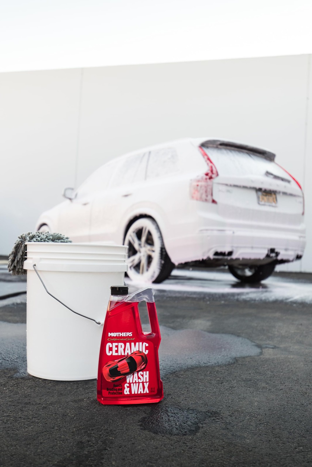 California Gold Ceramic Wash & Wax, 50 oz. | Boosts Beading and Protection, S…