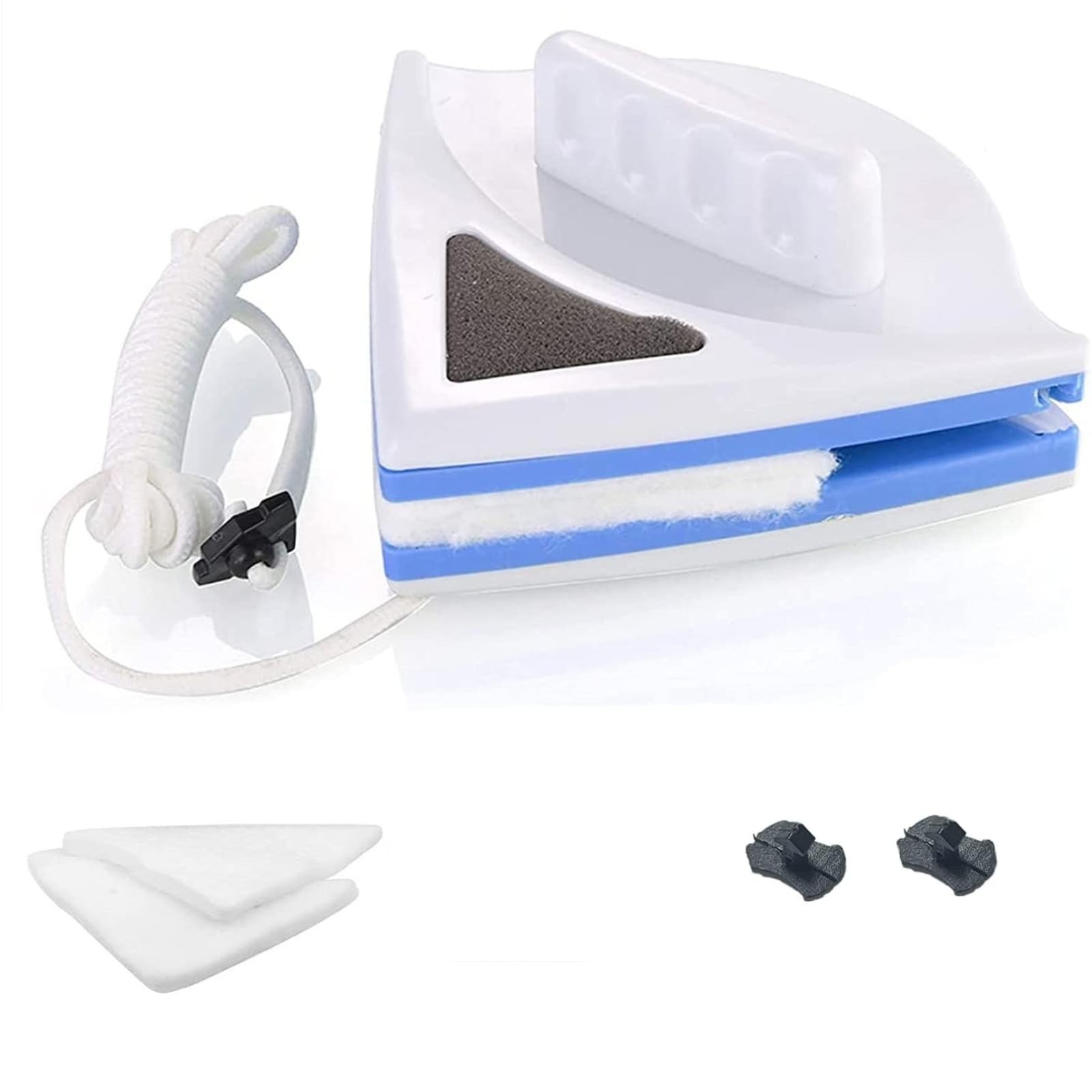 Magnetic Window Cleaner Tool Glass Wiper, Double Sided Cleaning Brush Tools