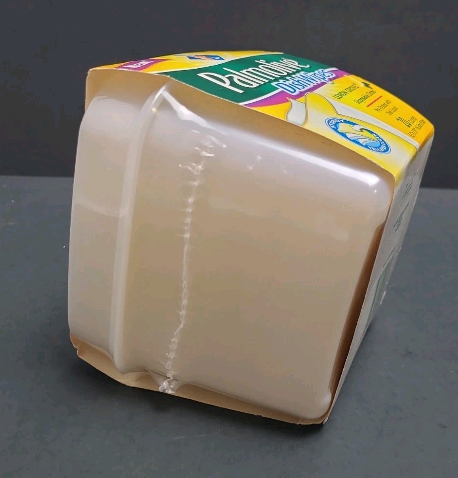 Palmolive Dish Wipes Lemon Grove Pretreated Disposable Cloths Discontinued 20 Ct