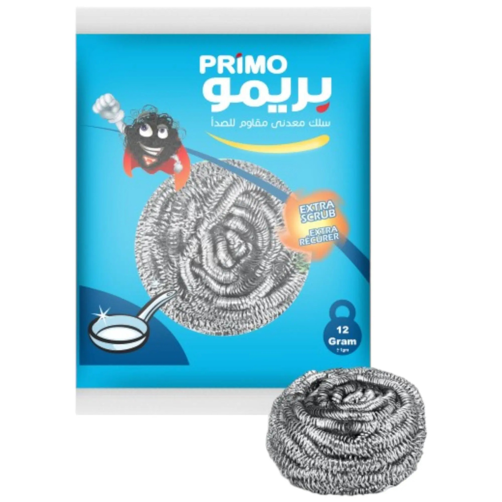 Waritex Other Primo Stainless Steel Spiral Scourer 12gram 1pcs