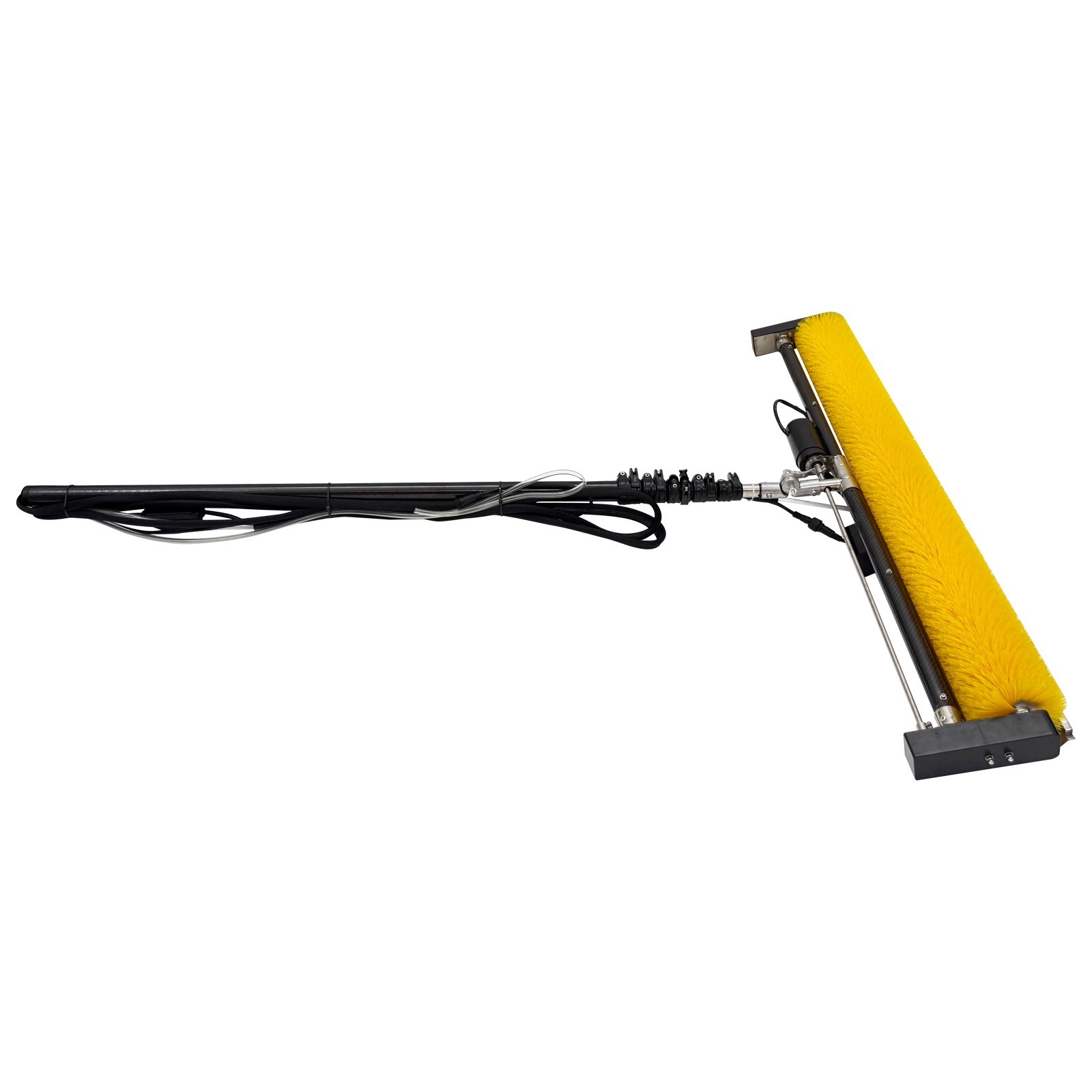 16.4ft Automatic Solar Panel Cleaner High-Efficiency Scrubbing Roller Brush 110V