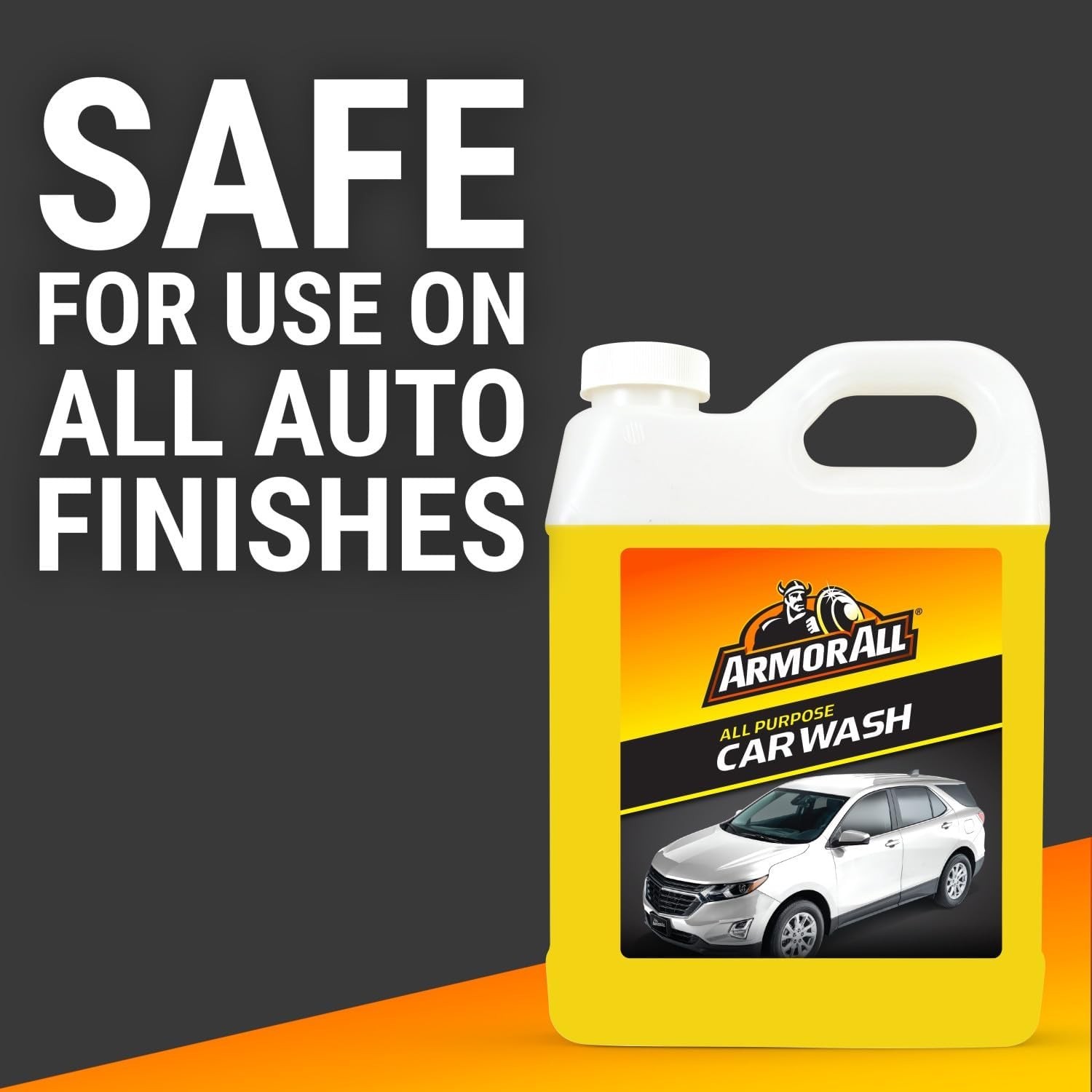 All Purpose Car Wash Soap 1 Gallon Foaming Cleaner Dirt And Road Grime Unscented
