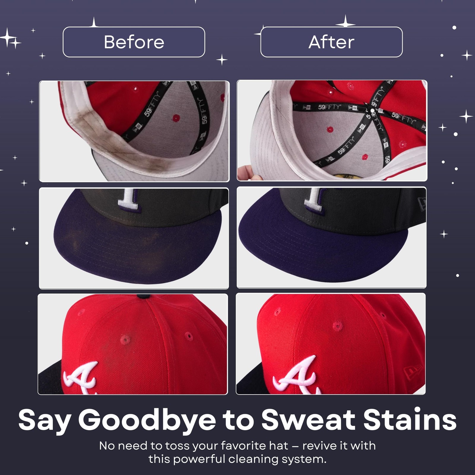 Hat Cleaning Kit – Foam and Brush for Effective Headwear Care