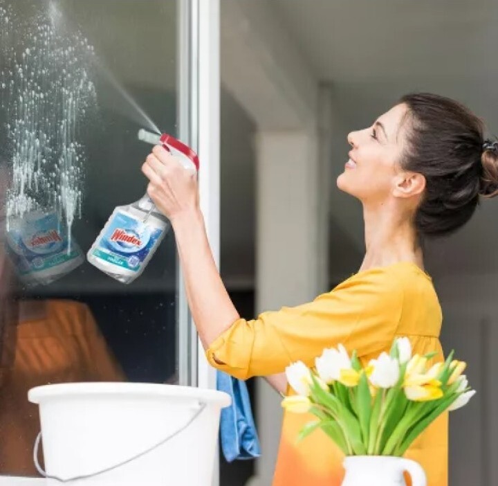 Windex Glass Cleaner Trigger Bottle Vinegar – 26 fl oz (2 count!)