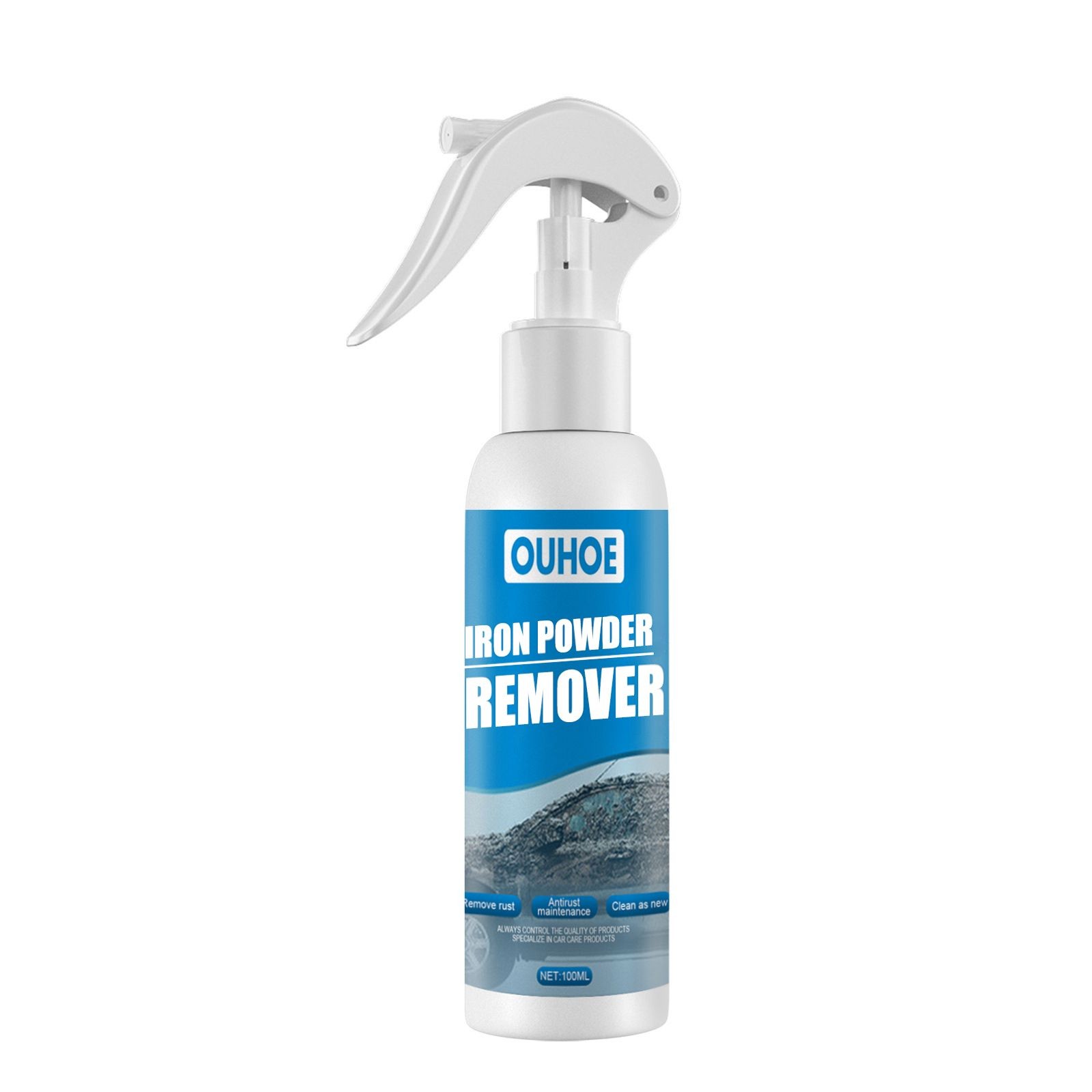 OUHOE Rust Eraser Spray -Ultimate Auto Rust Stain Cleaner for Your Vehicle 100ML