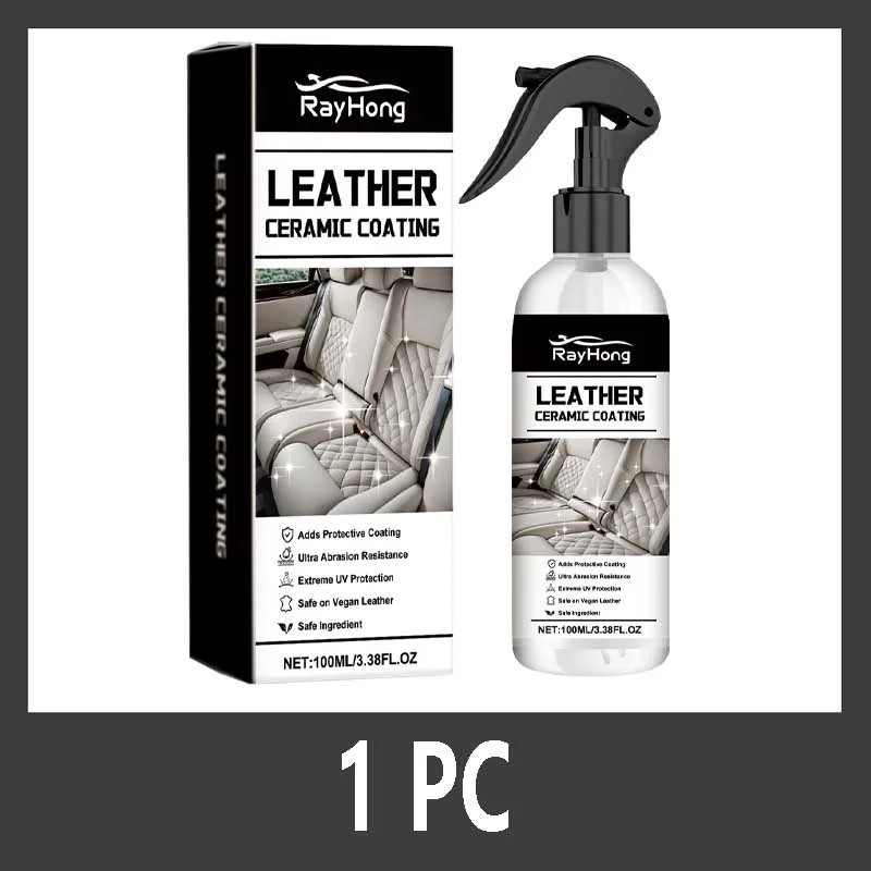 Multi Purpose Car Interior Cleaner Spray Wash Free Ceiling Leather Fabric Seat C