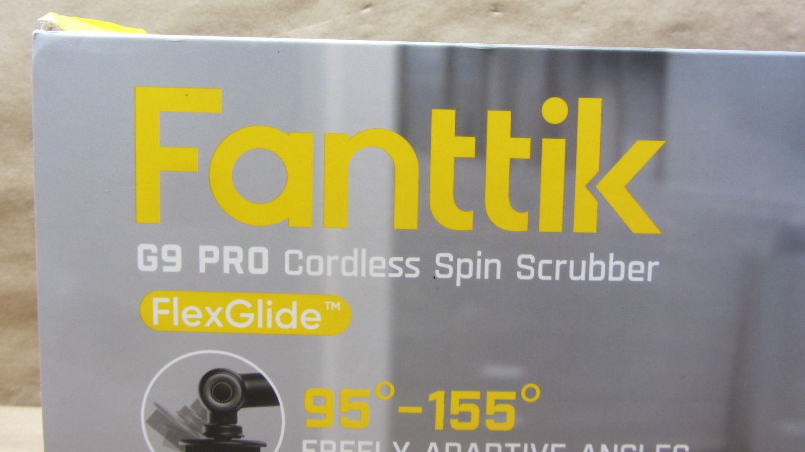 Fanttik Flip G9 Pro Electric Scrubber, VoltiPulse Motor, Dual-Speed Cleaner