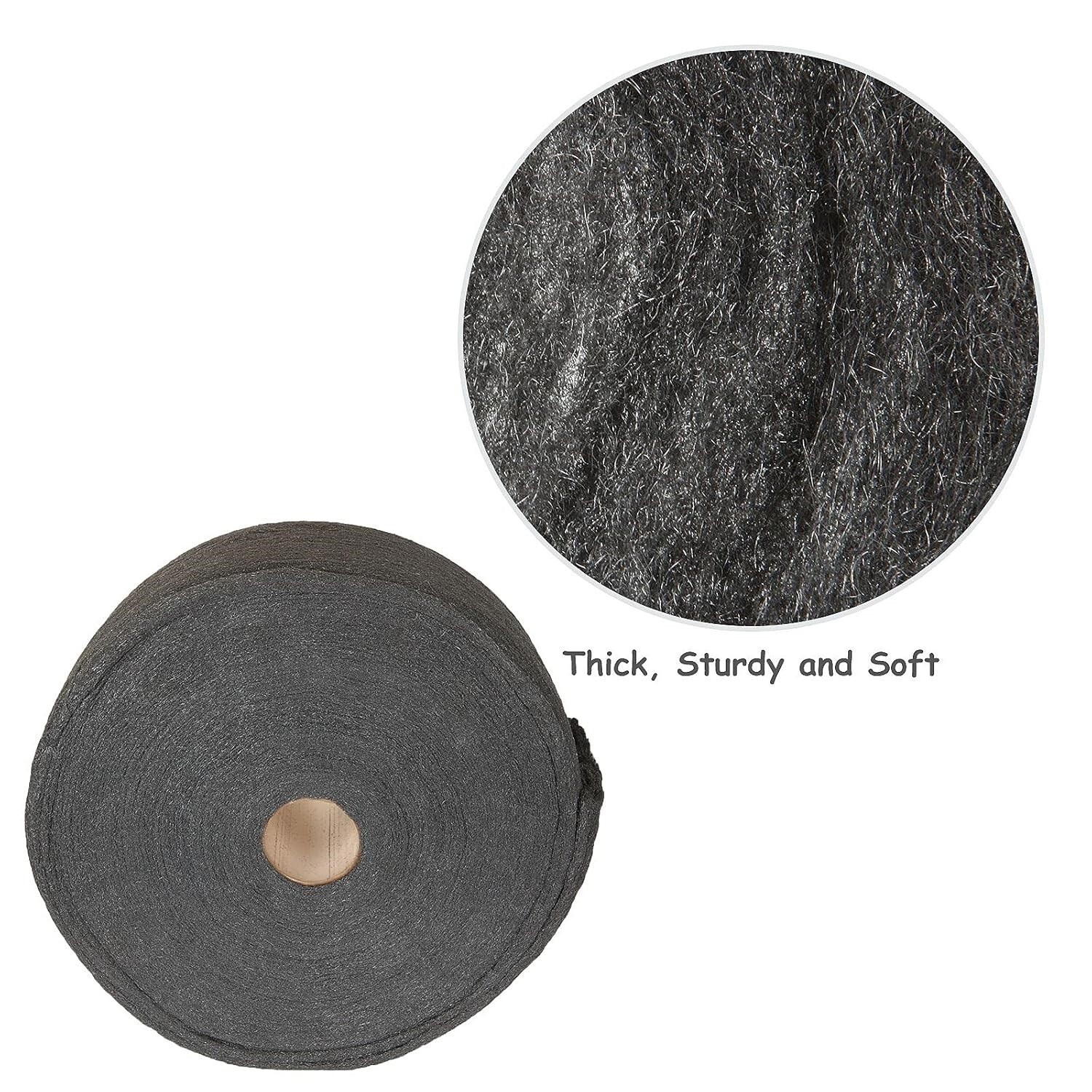 Steel Wool Roll Cleaning Polishing Hardware Cloth Filling Holes Cracks Vent Pipe