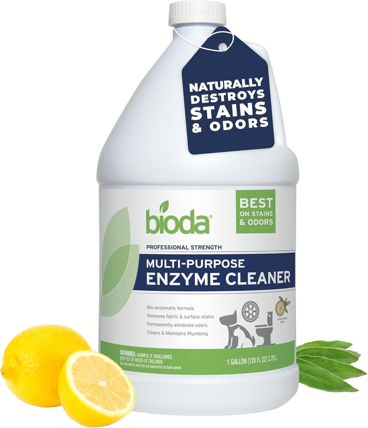Multi-Purpose Probiotic Enzyme Cleaner and Deodorizer | Professional Strength |
