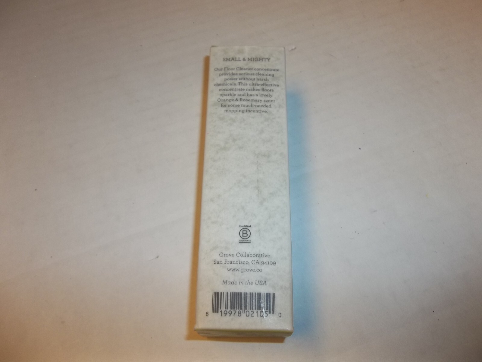 Grove Co Multi-Purpose Cleaner Concentrate, Orange & Rosemary 2pk Quality