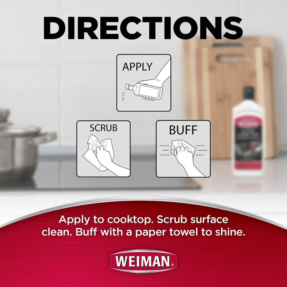 Weiman 20 oz. Glass Cook Top Cleaner and Polish (3-Pack) Free Shipping
