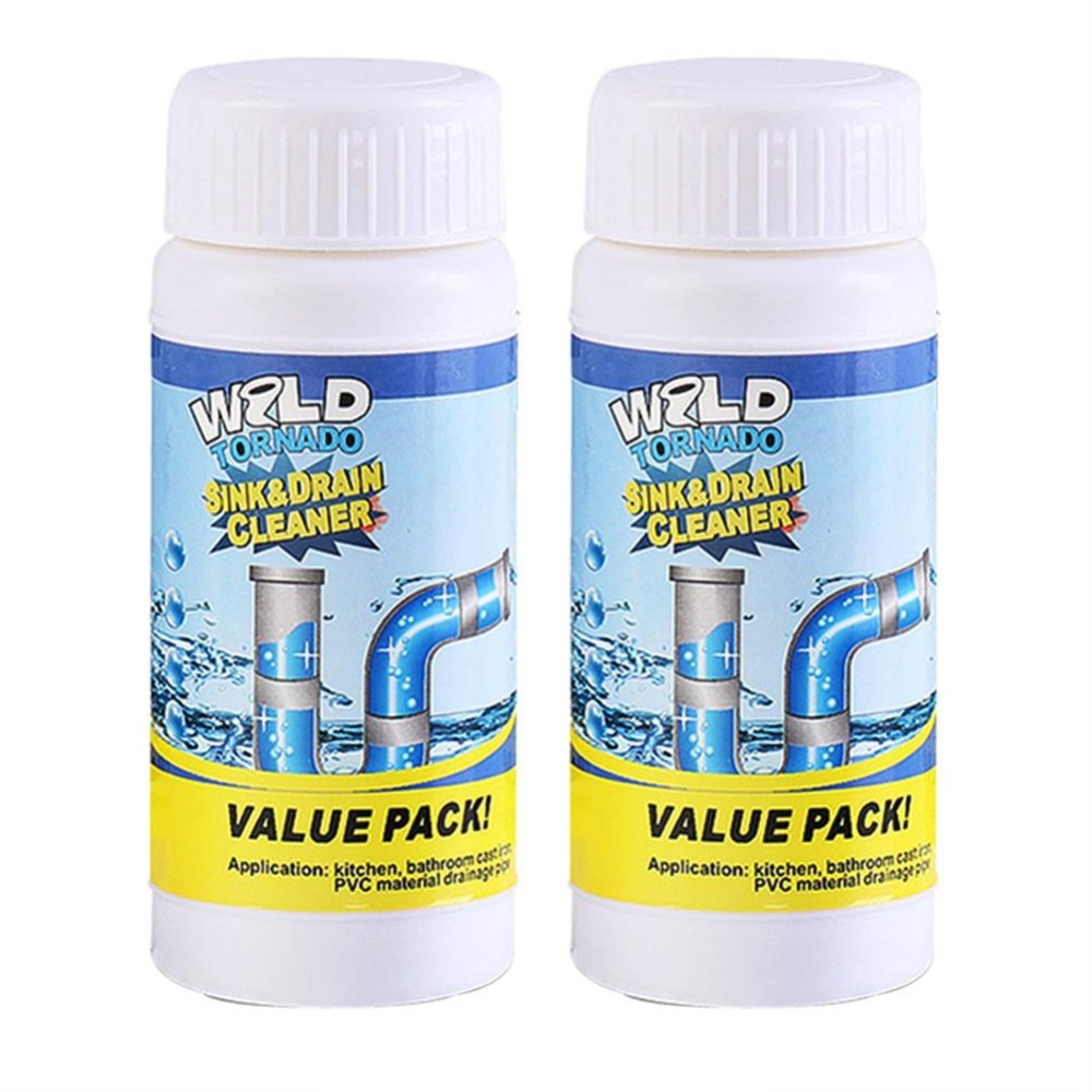 Wild-Tornado Powerful Sink & Drain Cleaner Powder – Quick Foaming Super Clean