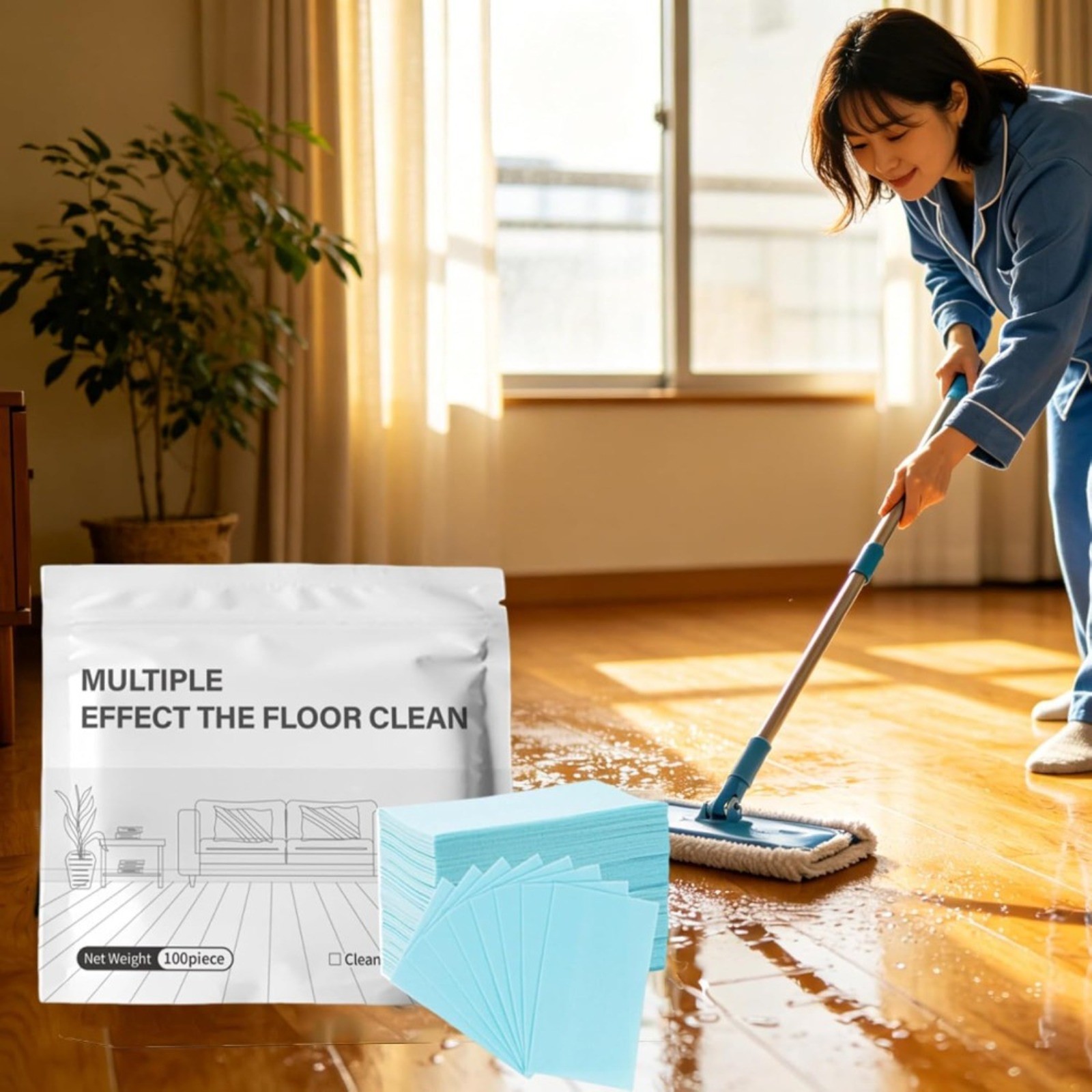 Multiple Effect The Floor Clean, Floor Cleaning Tablets Multi-Surface Cleaner