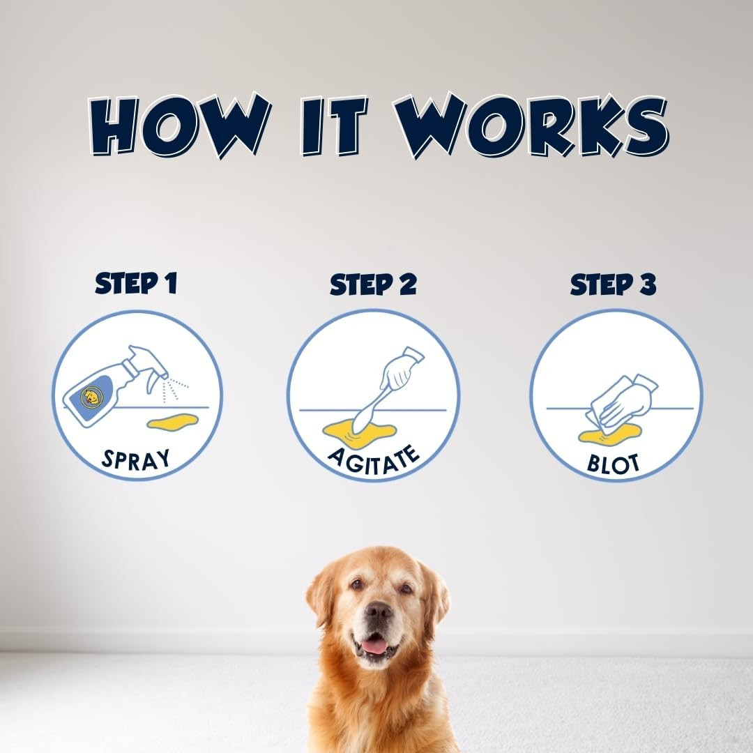 Pro Strength Carpet Odor & Stain Remover Works like Magic in a Bottle on Tough U