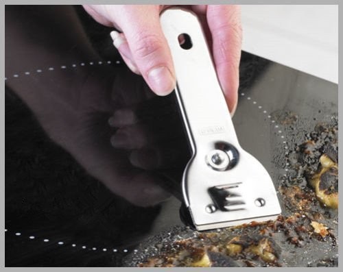 1 Pc Glass Scraper Suitable For Glass Ceramic And Induction Cooktops 5 Pc Repl