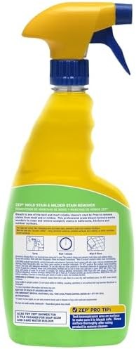 Zep Mold Stain and Mildew Stain Remover – 32 oz (Pack of 4) ZUMILDEW32 – Profess