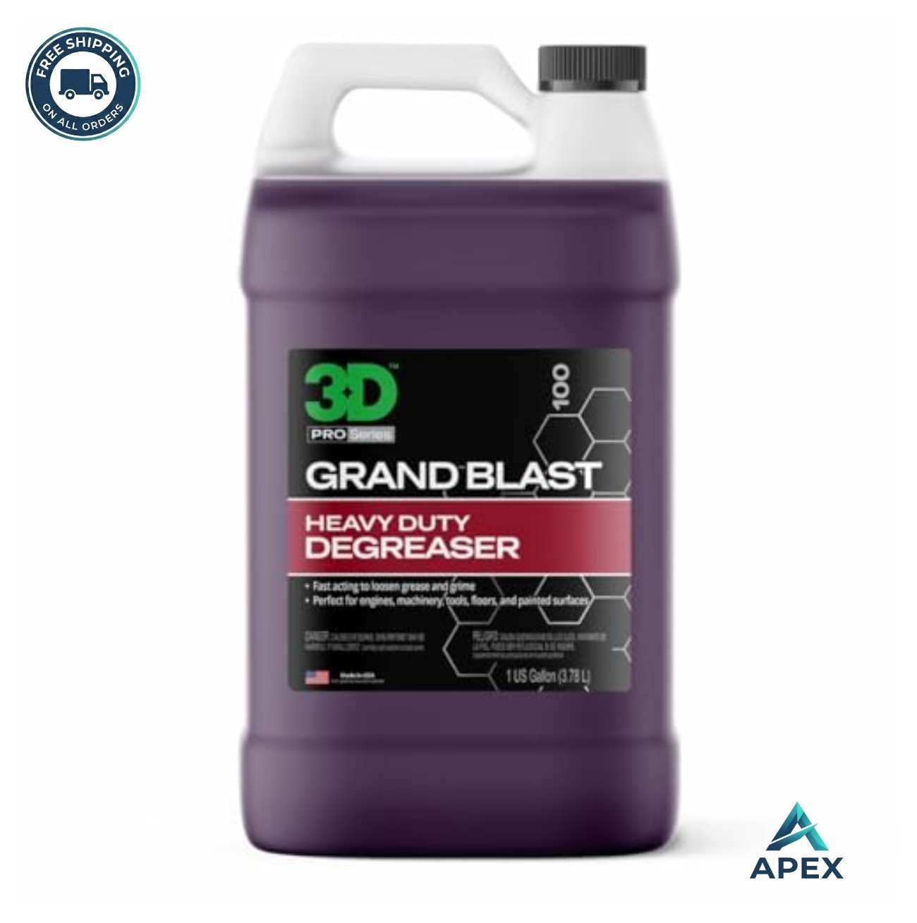 Engine Degreaser Heavy Duty Biodegradable 1 Gallon Fast Acting For Wheels