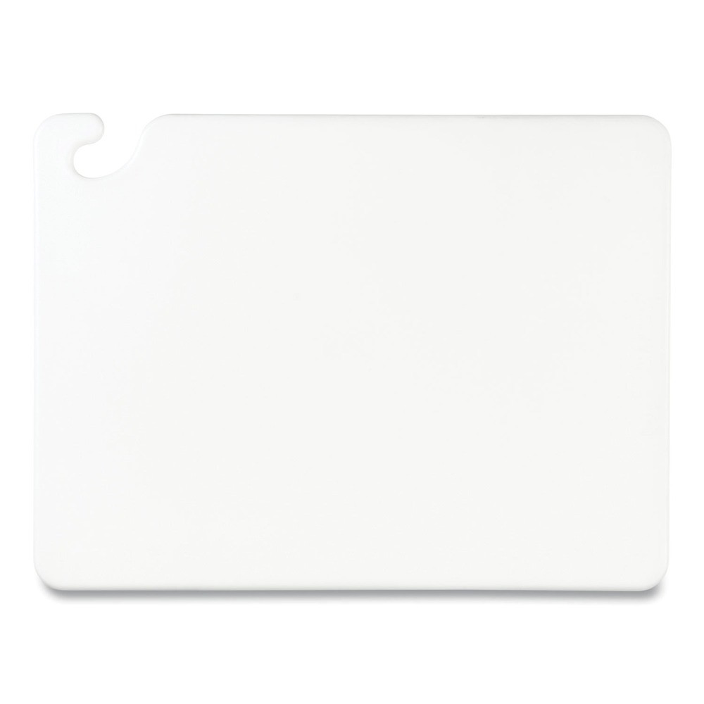 San Jamar CB152012WH Plastic Cut-N-Carry Color Cutting Boards – WHT New