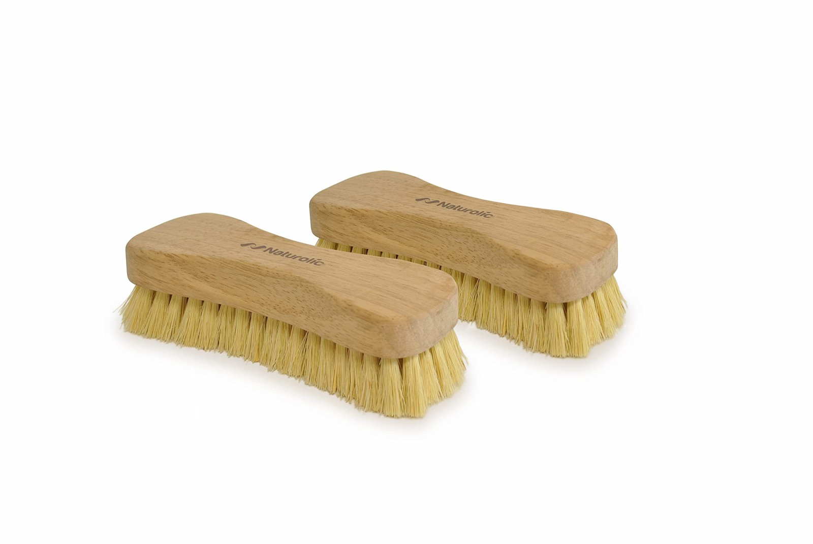 All-Natural Wooden Scrub Brush Set | Eco-Friendly Cleaning Brush Set with Tam…