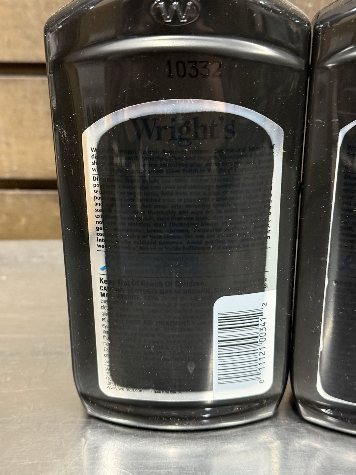 Lot of 6 – Wright’s Instant Tarnish Remover 16 fl oz.