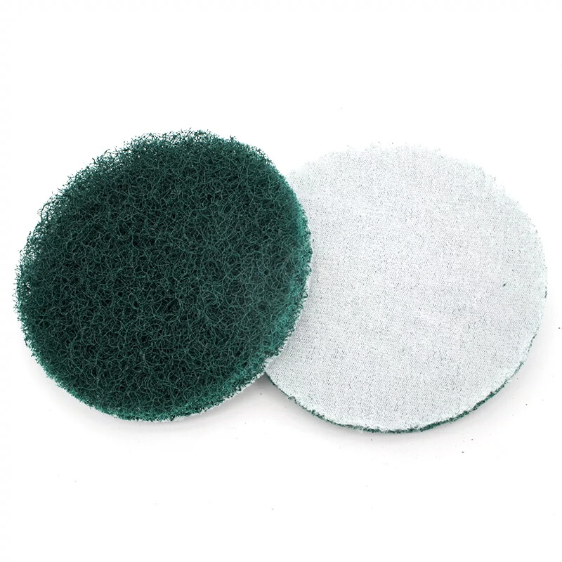 5 Inch 125mm Round Flocking Scouring Pad Cleaning Cloth Sanding Disc 240#-1500#