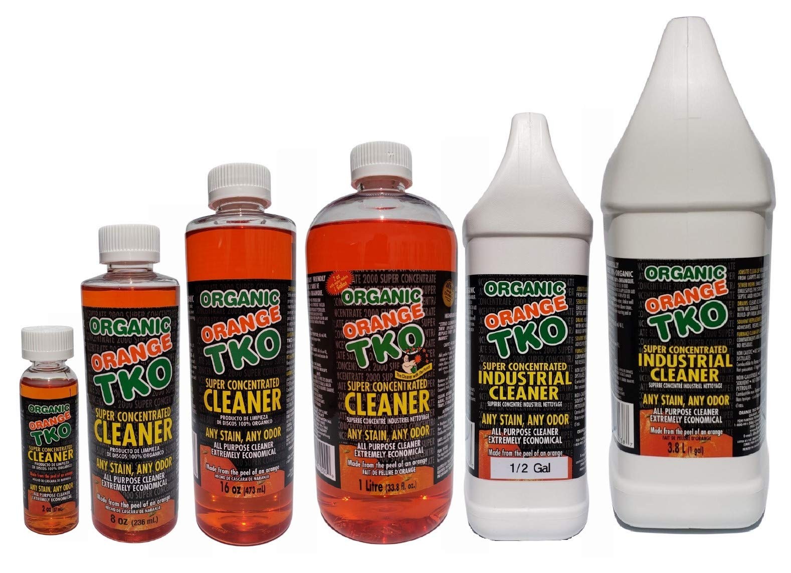Organic Orange TKO – Stain remover, Floor cleaner, Degreaser, Glass cleaner, …