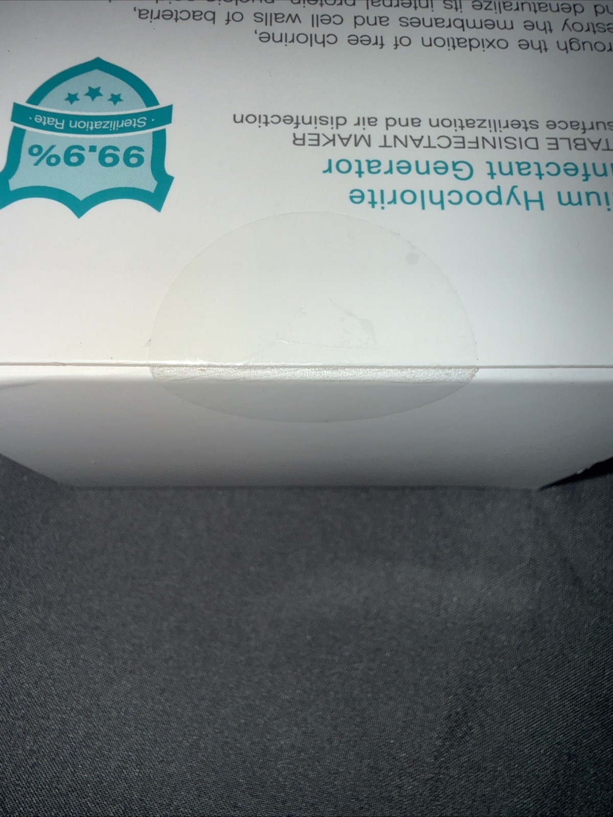 Portable Disinfectant Maker – Disinfectant Liquid Making Machine Brand New In BX